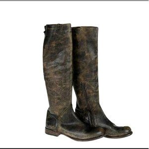 Bedstu Manchester II Black Lux Tall Riding Boot